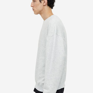 Vente en gros de nouveaux sweats unisexes à col ras du cou en polaire à manches longues pour hommes pullover jersey pour hommes sweat sans capuche - Product Image 4