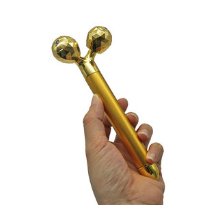 <span class=keywords><strong>3D</strong></span> Multi-Winkel 24K Gold Gesichtsroller Elektrischer Gesichtsmassager zur Hautstraffung für den Heimgebrauch Körperpflege-Massagewerkzeug - Product Image 2