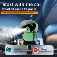 Diffuseur de parfum intelligent pour voiture en verre, élimination des odeurs et parfum haut de gamme