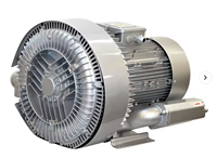 Souffleur d'air annulaire régénératif industriel à double étage, personnalisable, électrique AC, 10 CV, moteur 100 % cuivre, haute performance, direct usine