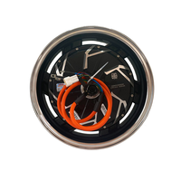 QSMOTOR Motor DC Tanpa Sikat 13 Inci 3000W dengan Efisiensi IE4, Tahan Air IP55, Pemasangan Flens, Torsi 200Nm untuk Sepeda Listrik