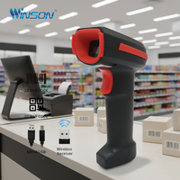 Escáner de Códigos de Barras QR 2D USB, Lector 2D para Punto de Venta, para Bibliotecas, Tiendas, Supermercados, Almacenes Médicos, en Stock