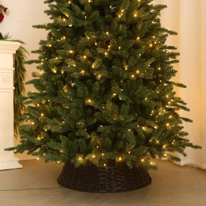 Ensemble d'arbre <span class=keywords><strong>de</strong></span> <span class=keywords><strong>Noël</strong></span> <span class=keywords><strong>artificiel</strong></span> <span class=keywords><strong>de</strong></span> luxe moderne <span class=keywords><strong>de</strong></span> <span class=keywords><strong>210</strong></span> <span class=keywords><strong>cm</strong></span>, arbre <span class=keywords><strong>de</strong></span> <span class=keywords><strong>Noël</strong></span> écologique <span class=keywords><strong>avec</strong></span> lumière <span class=keywords><strong>LED</strong></span> - Product Image 4