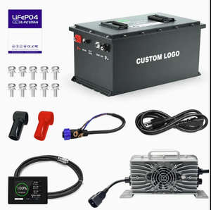Cargador Rápido de Ciclo Profundo de 72V 48V 36V 105AH 200AH 300AH para Carritos de Golf Eléctricos, Paquete de Baterías de Iones de Litio LiFePO4 - Product Image 4