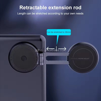 Support de téléphone magnétique étanche pour bureau et voiture, support de téléphone portable, support de smartphone, rotation pour Tesla Model 3Y, ventouse