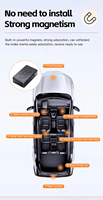 Rastreador GPS para Auto P6 Smart 2G, Rastreo en Tiempo Real, Imanes Potentes Integrados, Sin Necesidad de Cableado