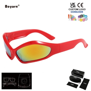 <span class=keywords><strong>Gafas</strong></span> <span class=keywords><strong>de</strong></span> Sol Boyarn con Tecnología Futurista, <span class=keywords><strong>Gafas</strong></span> <span class=keywords><strong>de</strong></span> Moda Y2K Hip Hop para Hombre, <span class=keywords><strong>Gafas</strong></span> <span class=keywords><strong>de</strong></span> Sol Novedosas para Exteriores - Product Image 4