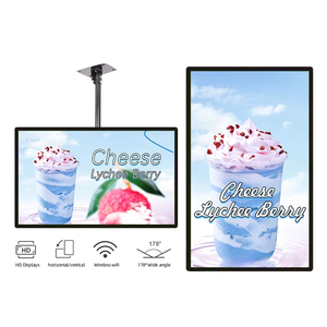 24inch <span class=keywords><strong>LCD</strong></span> quảng cáo trong nhà Màn hình hiển thị treo tường <span class=keywords><strong>4</strong></span> mét hẹp bezel khung kỹ thuật số Bảng Menu hiển thị cho nhà hàng - Product Image 5