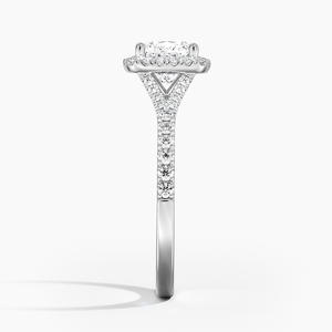 Hermoso anillo de plata con cristales blancos para mujer, joyería elegante para boda, compromiso y aniversario - Product Image 1