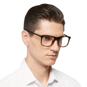 Lunettes <span class=keywords><strong>de</strong></span> lecture en plastique bon marché en gros, lunettes <span class=keywords><strong>de</strong></span> lecture <span class=keywords><strong>de</strong></span> mode, monture carrée, verres transparents, lunettes <span class=keywords><strong>de</strong></span> lecture pour hommes, lunettes <span class=keywords><strong>de</strong></span> lecture anti-lumière bleue - Product Image 2