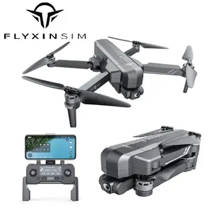 Flyxinsim 뜨거운 SJRC F11S 4K 프로 4 축 짐벌 리피터 3Km 브러시리스 Wifi Gps Drohne 장거리 쿼드 콥터 드론 Profesionales