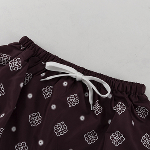 Stampato Sexy con scollo all'americana senza scollatura Top corto e minigonna per le vacanze da donna abiti <span class=keywords><strong>estivi</strong></span> da donna Set in due pezzi - Product Image 6