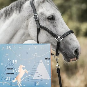 <span class=keywords><strong>Calendrier</strong></span> <span class=keywords><strong>de</strong></span> l'Avent en plastique sur le thème des chevaux, 24 jours <span class=keywords><strong>de</strong></span> compte à rebours, cadeau <span class=keywords><strong>de</strong></span> Noël pour les enfants <span class=keywords><strong>de</strong></span> 5 à 7 ans, thème équestre - Product Image 5
