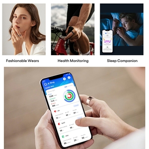 Hyccle 2301B phụ nữ sức khỏe Tâm thần smartring tốt nhất thông minh Vòng cử chỉ Vòng thông minh cho y tế thông minh Vòng OEM không dây sạc - Product Image 3