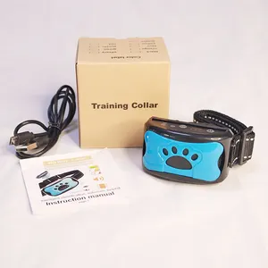 Top Seller No Bark Electric Shock Vibration Bark Control Collar for Dog Voice Activated Anti Bark Pet Dog Training Collar