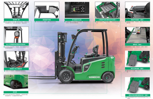 Montacargas Eléctrico de 1.5 Toneladas con Batería de Plomo-Ácido y Neumáticos Neumáticos Opcionales para Manejo de Materiales - Product Image 6