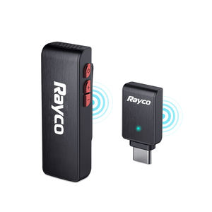 2.4GHz revers micro sans fil Lavalier Microphone cardioïde étui de charge pour iPhone Android ordinateur portable pour <span class=keywords><strong>TikTok</strong></span> YouTube - Product Image 1