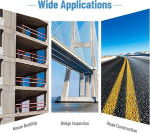 1 yıl garanti ile <span class=keywords><strong>Test</strong></span> çekiç beton NDT Rebound çekiç için taşınabilir Schmidt <span class=keywords><strong>Hammer</strong></span> SCLEROMETER ASTM standart - Product Image 6