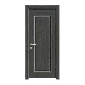 Portes intérieures en bois personnalisées Portes d'hôtel Portes d'appartement de style moderne Matériau de construction de maison à faible coût MDF/HDF/WPC - Product Image 3