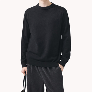 Pull rétro à col rond pour homme, automne-hiver, style décontracté, personnalisable, tricot torsadé, pull de couple, haut - Product Image 2