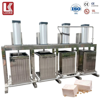 Machine à fabriquer le fromage à haute productivité, étireuse de fromage avec moteur comme composant central, ligne de traitement du fromage