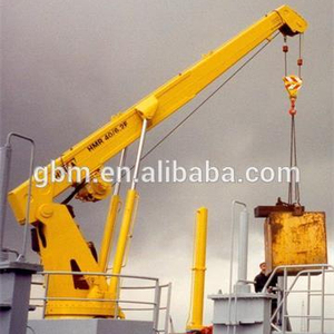 Grúas de pedestal hidráulico de tamaño pequeño, 1t, 30m, a la venta con certificado de ABS - Product Image 4