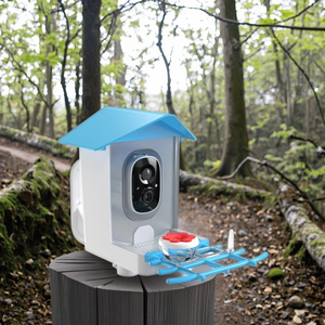 1080P Bird Watching Feeding Solar Panel Battery Powered Wide Angle PTZ <b>Camera</b> CMOS Sensor <b>Remote</b> APP Viewing SD Network <b>Camera</b> - Product Image 6