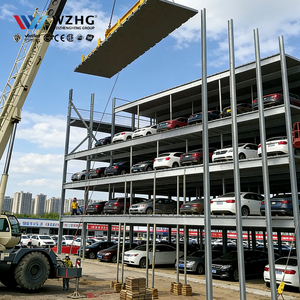 อาคารจอดรถเหล็กสำเร็จรูปมาตรฐาน  สถานที่จอดรถสำเร็จรูปสำหรับโครงการที่สามารถทำซ้ำได้  ใช้เวลาในการดำเนินการได้รับการยืนยันว่าลดลง - Product Image 1