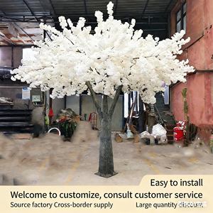 Árboles Artificiales con Flores, Árbol de Flores de Cerezo para Decoración de Bodas, Centro de Mesa con Árbol de Flores de Cerezo - Product Image 6
