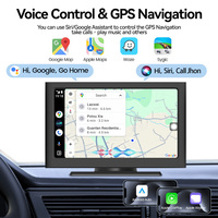 Maustor Carplay Ecran 7 "Lecteur Mp5 de voiture avec fonction émetteur FM Lecteur DVD de voiture universel