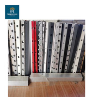 Perfil de Aluminio Anodizado RGB para Iluminación LED, Color Plata/Personalizable, Servicios de Corte, Doblado y Soldadura, Pixel Dot
