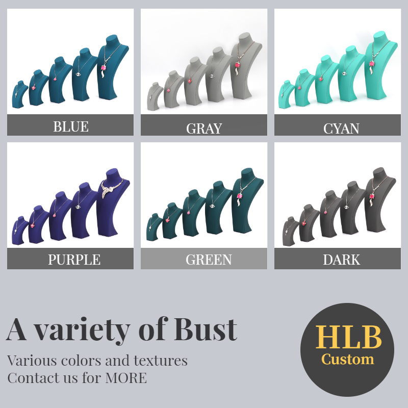 jewellery mannequin display stands sets