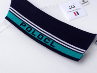 Chemises polo pour hommes en coton 60%, fibre de glace 35%, élasthanne 5%, imprimées, simples, personnalisées, de sport, à prix avantageux