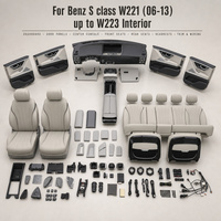 Kit de conversion d'aménagement intérieur pour Mercedes-Benz Classe S W221 2006-2013 au style W223 2021, ensemble complet d'aménagement intérieur, conduite à gauche