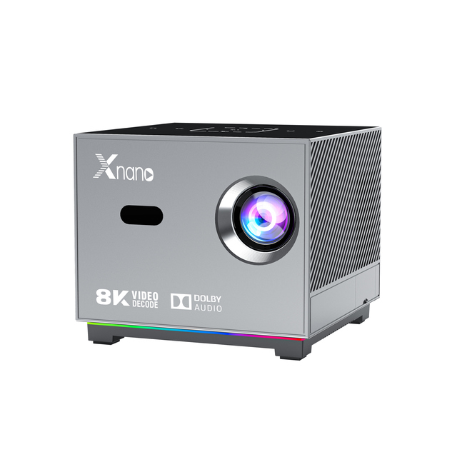 XNANO Factory New X3 Projector Smart Wireless Screen Projection Colorful Lighting Effect Video Mini Projector
