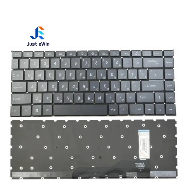 Replacement Laptop Keyboard Backlit RU FR UK US DE Layout for MSI Modern 15 A10M /A10RAS 14 B10R/ B10RASW No Frame