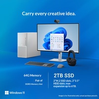 Nouvel ordinateur de bureau Dell Plus EBT2250 Tower, Ultra7-265 Ultra9 285K, 16 Go/32 Go de RAM, 512 Go/1 To SSD, station de travail graphique avec GPU