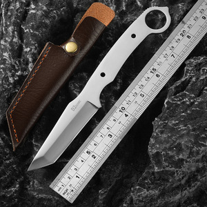 Lame de couteau semi-finie de 4 mm d'épaisseur pour dropshipping Shopify, couteau à fruits, polie et affûtée, pour manche DIY, outil de camping extérieur - Product Image 4