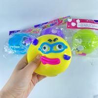 NOUVEAU Smushers Squishy en silicone, visage de chien amusant, à rebond lent, jouet anti-stress à presser DIY pour jeunes (7-14 ans) Stock Zhejiang