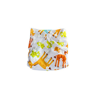 5 pièces/ensemble Couches lavables écologiques réutilisables anti-fuites Couches en tissu plates - Product Image 2