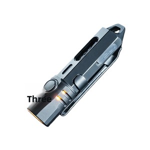 <span class=keywords><strong>Mini</strong></span> lampe torche EDC en alliage de titane TC4, cinq couleurs, chargement magnétique Type-C, design ultra-fin, 350+ lumens, barre de levier, <span class=keywords><strong>violet</strong></span>, IP20 - Product Image 5