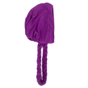 Muslimische Doppel zöpfe pretie Hijab Kopftuch Kopftücher afrikanische Twisty vor gebundene Turbane verstellbare Frauen Turban - Product Image 3