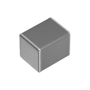 GRADEMLCC1210C0G1เซรามิก8200 pF 1210 (3225เมตริก) ตัวเก็บประจุ C3225C0G3A822G230AE MLCC แบบยึดพื้นผิว - Product Image 1