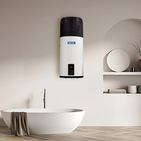 Chauffe-eau thermodynamique mural tout-en-un avec Wi-Fi, 100L et 120L, 0.5P R134a, pour salle de bain