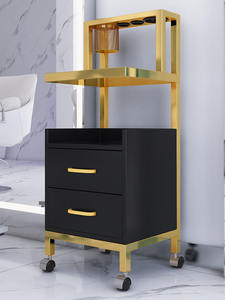 Luxe Houten Witte Of Zwarte Salon Kapperswagen - Product Image 4