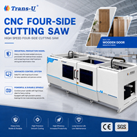 Nouvelle fraiseuse CNC automatique robuste à 4 axes, châssis entièrement soudé en acier, moteur PLC 43KW, ATC, roulement unique pour le travail du bois, NC Studio Gear
