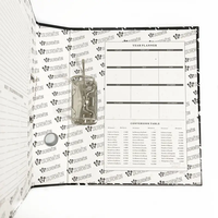 Carpeta de archivos A4 al por mayor con papel de mármol de tablero duro y carpeta de archivos de arco para papelería de oficina producto de archivo de calidad