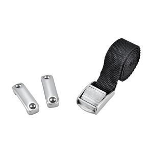 Nouvelle attache de cargaison avec boucle en acier inoxydable 316 et sangle en nylon - Product Image 1