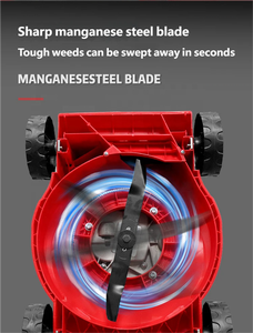 <span class=keywords><strong>Tondeuse</strong></span> à gazon puissante à <span class=keywords><strong>essence</strong></span> à 4 temps de 127 cm3, tracteur à pousser à la main, <span class=keywords><strong>tondeuse</strong></span> à gazon à rayon de braquage nul, débroussailleuse <span class=keywords><strong>pour</strong></span> terrain de golf - Product Image 4