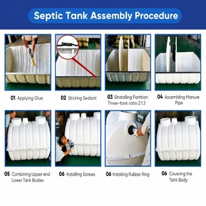 Tanque Séptico de FRP Antienvejecimiento y Resistente a Impactos para Almacenamiento de Aguas Residuales en Casas Rurales y Proyectos en Comunidades Remotas - Product Image 3